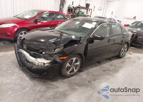 2019 Honda Civic Lx z USA, uszkodzony, nr VIN 19XFC2F69KE021139